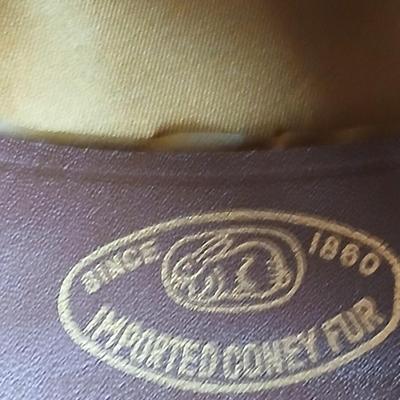 Vintage Bullrider Western Hat – Imported Coney Fur, Size 7