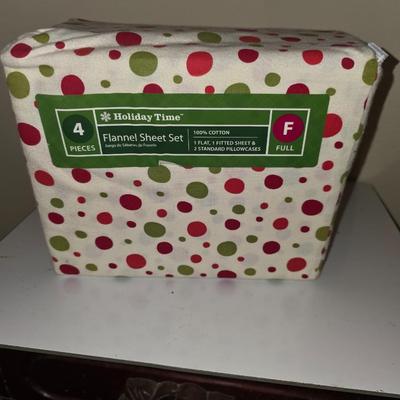 Full size holiday sheet set