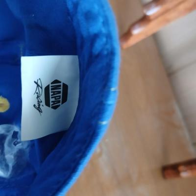 Branded & Military Cap Lot – Ferrari, NAPA, Ritz, 82nd Airborne + More with hat rack