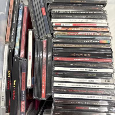 CDs & few dvds