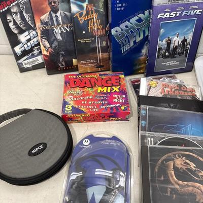 CDs & few dvds