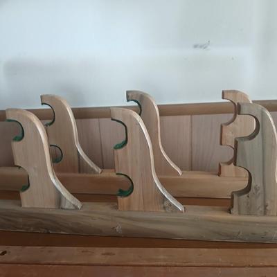 Wooden Rifle Rack Mount Set – With mounting wood slats