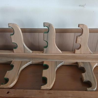 Wooden Rifle Rack Mount Set – With mounting wood slats