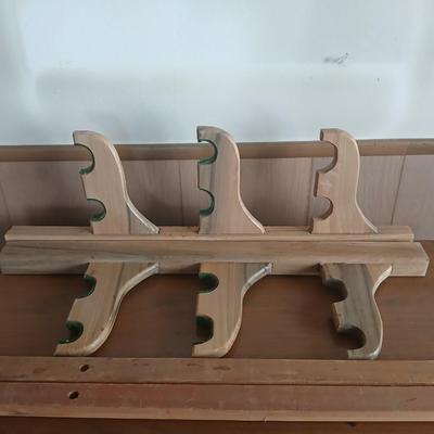 Wooden Rifle Rack Mount Set – With mounting wood slats