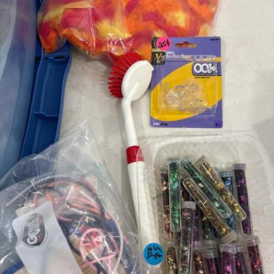 Large group of crafting items