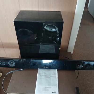 Samsung Crystal Surround Air Track Soundbar & Subwoofer – Model HW-D450