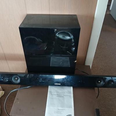 Samsung Crystal Surround Air Track Soundbar & Subwoofer – Model HW-D450