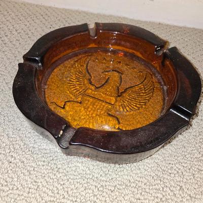 Lot of Vintage Ashtrays & Brass Smoker's Set