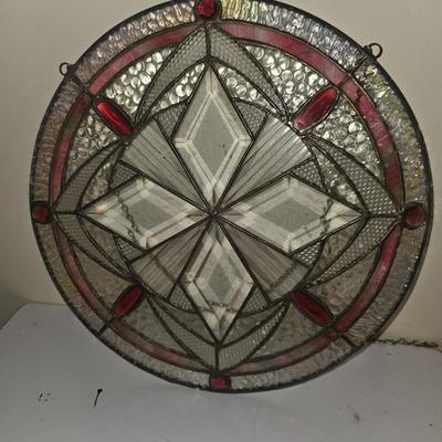 Stained glass piece
