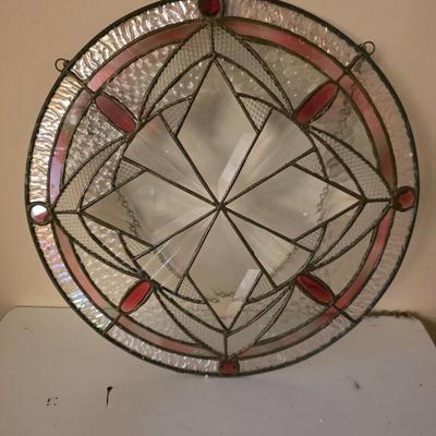 Stained glass piece