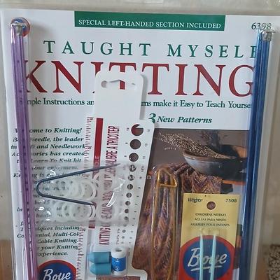 Crochet & Knitting Tool Set with Instruction Kits