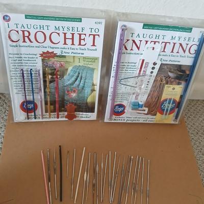 Crochet & Knitting Tool Set with Instruction Kits