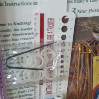 Crochet & Knitting Tool Set with Instruction Kits