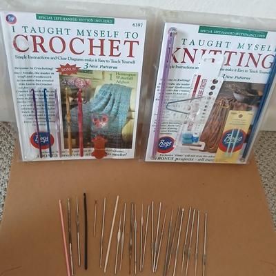 Crochet & Knitting Tool Set with Instruction Kits