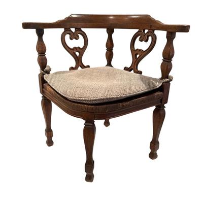 Pair of Vintage Corner Chaira
