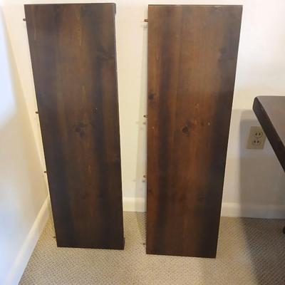 Solid Wood Dining Table with 8 Matching Spindle-Back Chairs and two leaves