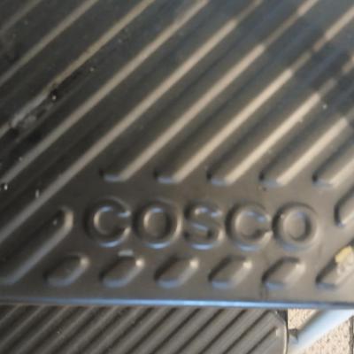 Vintage Bissell Sweeper & Folding Step Stool Lot