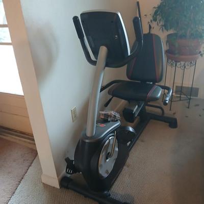 Pro-Form XP 440 R Recumbent Exercise Bike with Manual