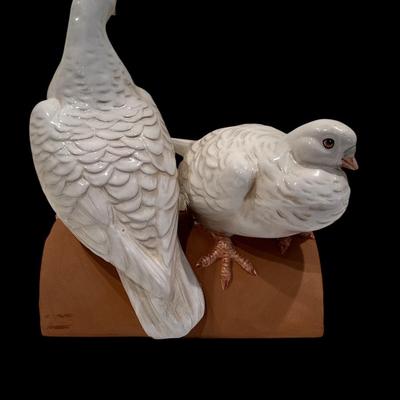 Italian Ceramic Dove Figurine
