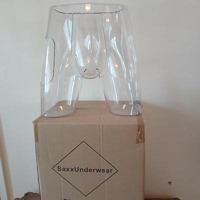 Saxx Underwear Clear Plastic Display Torso