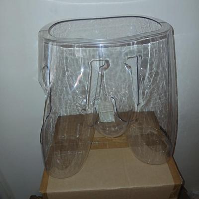 Saxx Underwear Clear Plastic Display Torso
