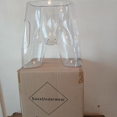 Saxx Underwear Clear Plastic Display Torso