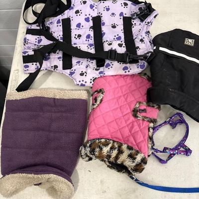 Small pet clothes plus collar and halter