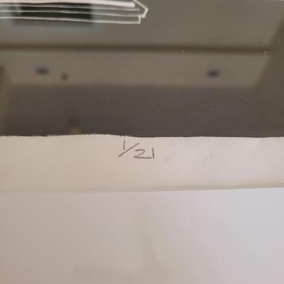 Pencil Signed "Hole in the Wall Juke Joint" Original Wall Art (BR2-EL)