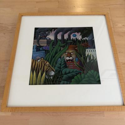 Modern Jungle Framed Print (LE-BM)