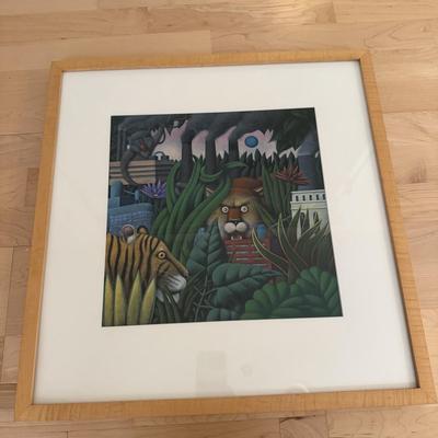 Modern Jungle Framed Print (LE-BM)
