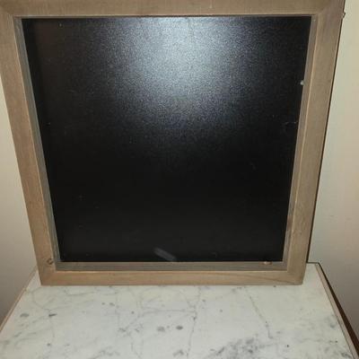 Wood framed chalk board