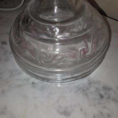 Kerosene lamp turned electric