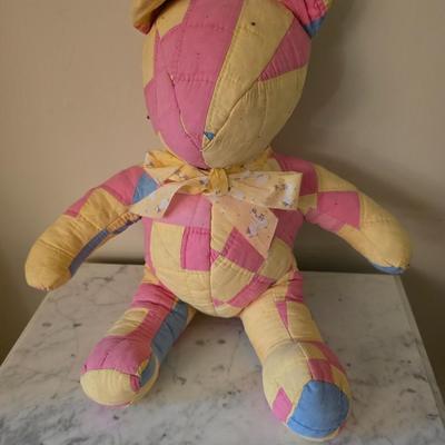 Quilted teddy bear