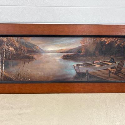 Lake wall decor
