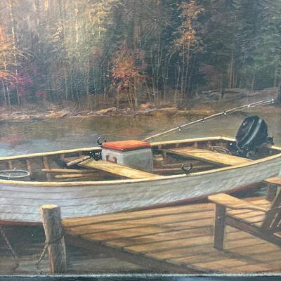 Lake wall decor