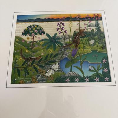 MT. Rainer Natl. Park/Golden Mantled Squirrels by Robert Johnson (LE-BM)