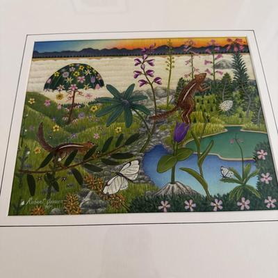 MT. Rainer Natl. Park/Golden Mantled Squirrels by Robert Johnson (LE-BM)