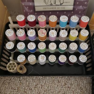 Folkwear Patterns, Vintage Sewing Box, Asian Fabric and More! (BR3-KD)