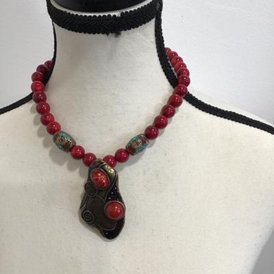 Gorgeous fashion, statement, necklace