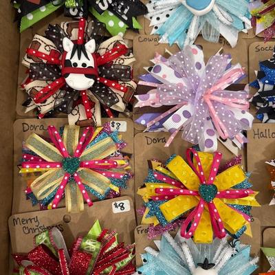 Custom-made hair barettes
