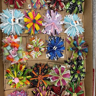 Custom-made hair barettes