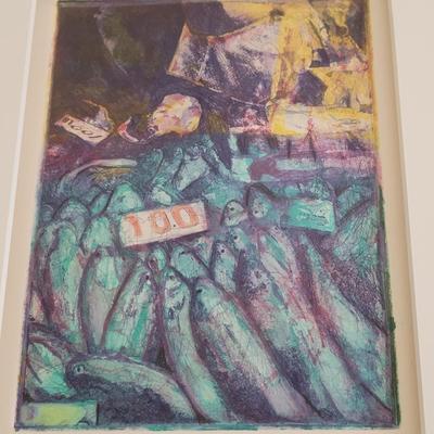 Original Fish Market Wall Art (BR2-EL)