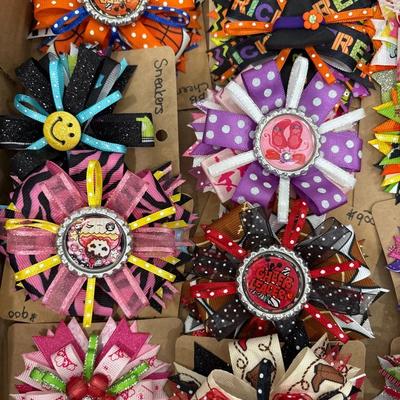 Handmade hair barrettes