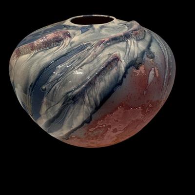 Art pottery Koi Vase