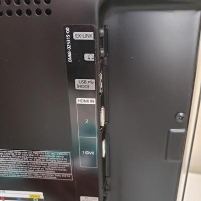 Samsung 21" TV, Two Logitech Keyboards/Mouse and Rolling Storage (BR3-KD)