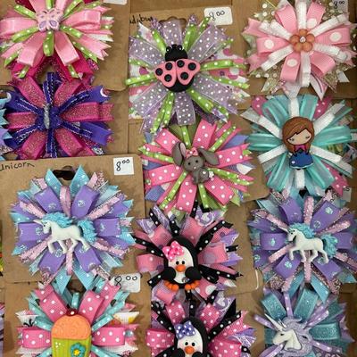 Handmade barrettes