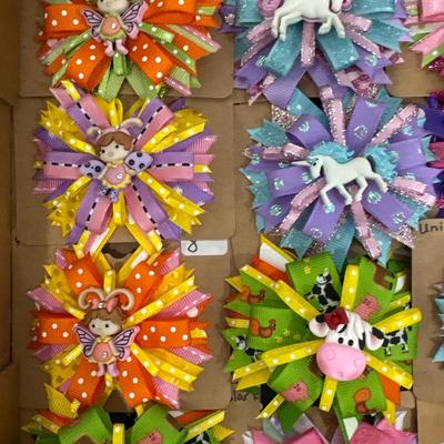 Handmade barrettes