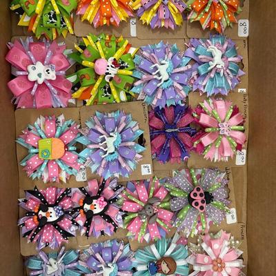 Handmade barrettes