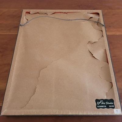 Gary Simmons Original Pen on Paper Wall Art (BR2-EL)