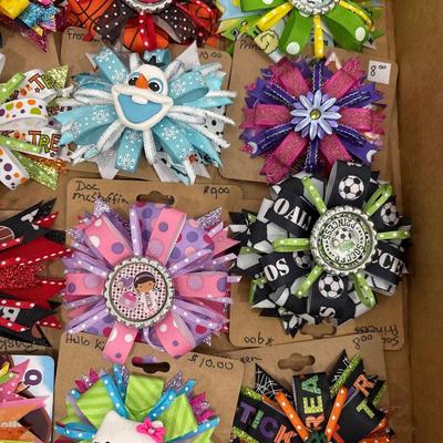 Handmade barrettes